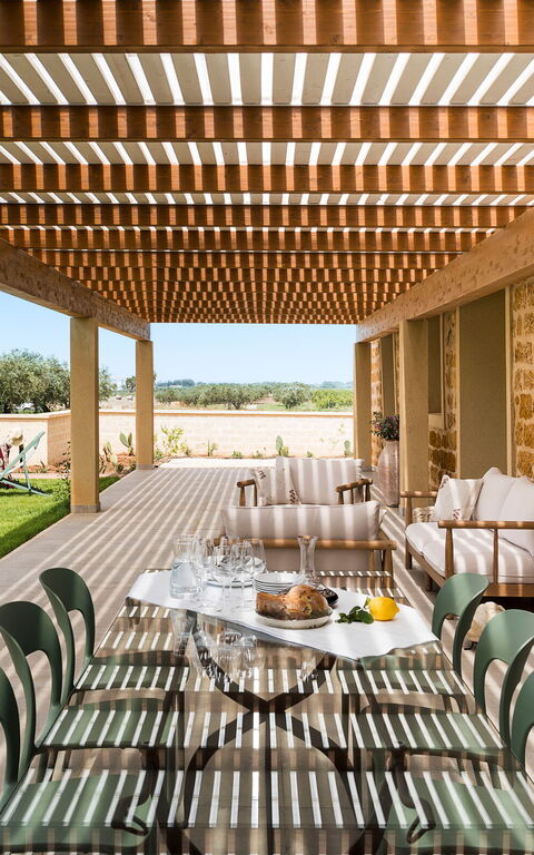 Villa Cavalè: all'aperto, Balcone / Terrazza / Patio, Esterni, Giardino