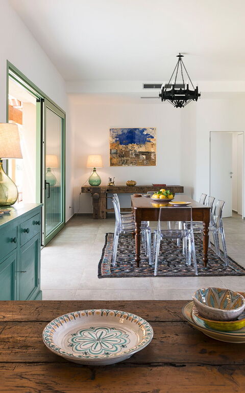 Villa Cavalè: Sala da pranzo, Soggiorno