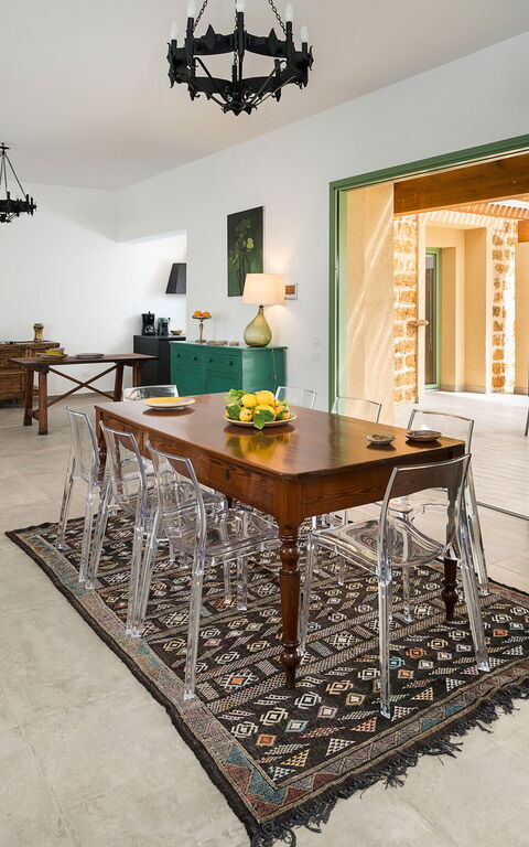 Villa Cavalè: Sala da pranzo, Soggiorno