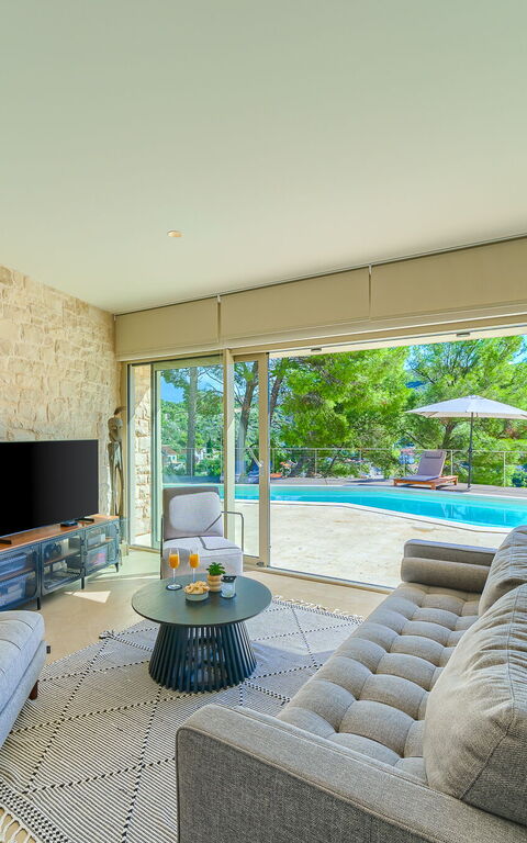 Villa Pine Haven: Soggiorno