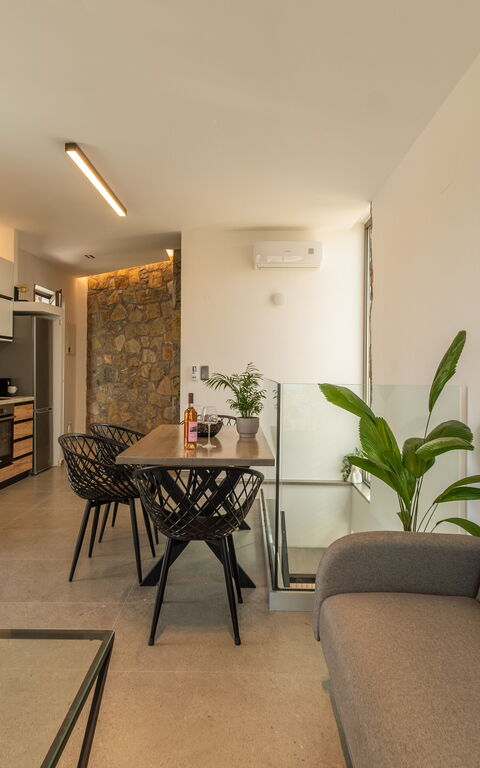 Venetian Villa: Cucina, Sala da pranzo, Soggiorno