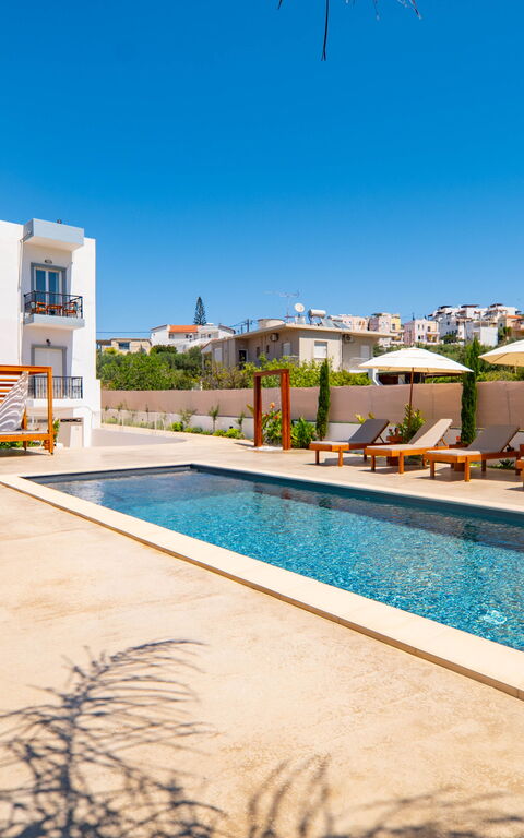 Christianna Apartments: all'aperto, Esterni, Piscina
