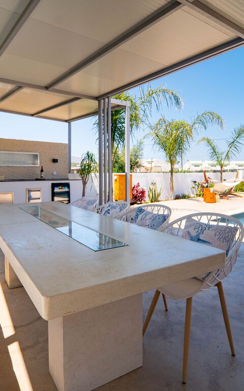 Christianna Apartments: all'aperto, Balcone / Terrazza / Patio, Piscina