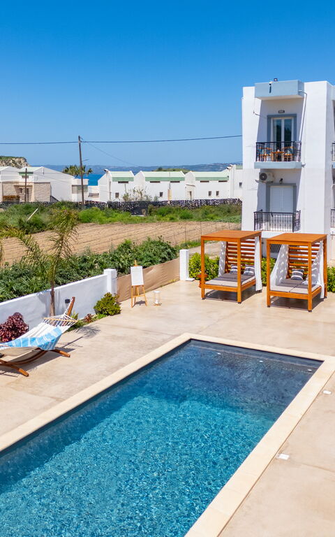 Christianna Apartments: all'aperto, Esterni, Piscina, Vista Panoramica
