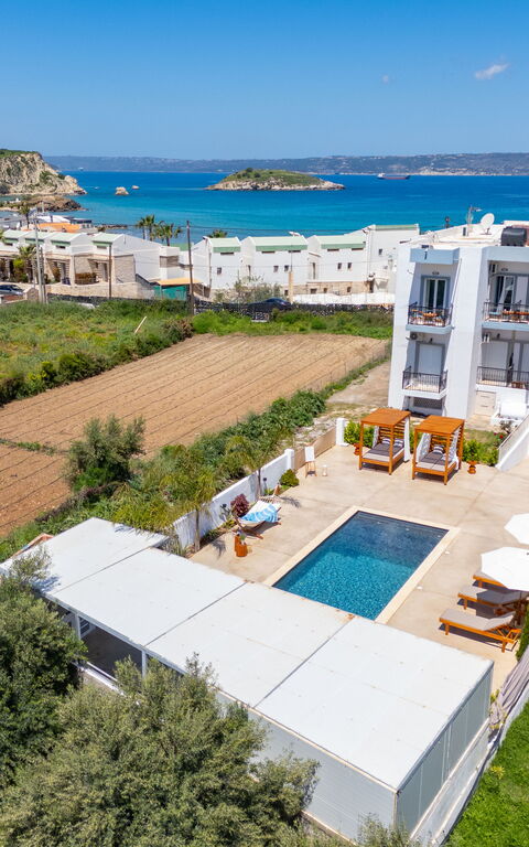 Christianna Apartments: all'aperto, Piscina, Vista Panoramica