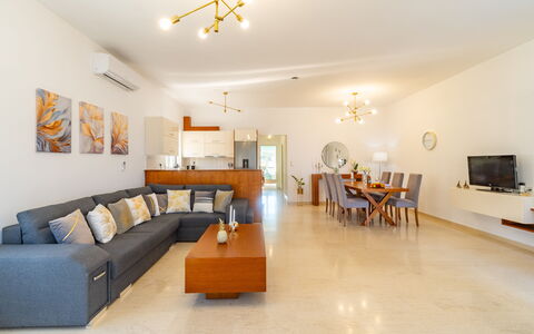 Alloggio Christianna Apartments 1: Cucina, Sala da pranzo, Soggiorno