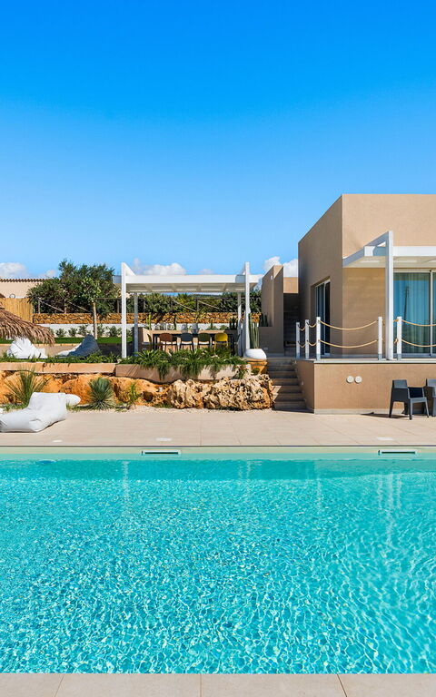 Villa Castalia: all'aperto, Esterni, Piscina