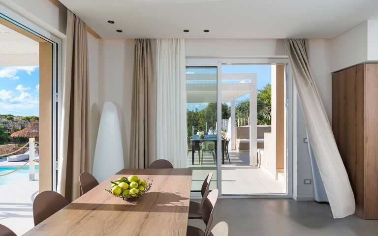 Villa Castalia: Cucina, Sala da pranzo