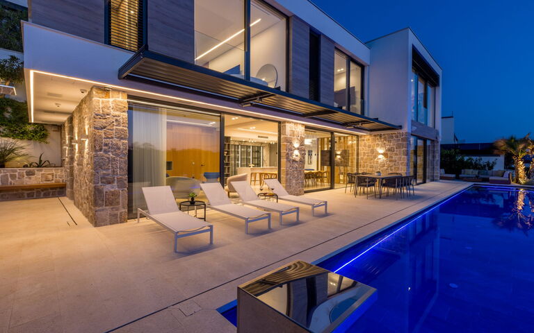 Villa Olive Vista 1: all'aperto, Esterni, Piscina