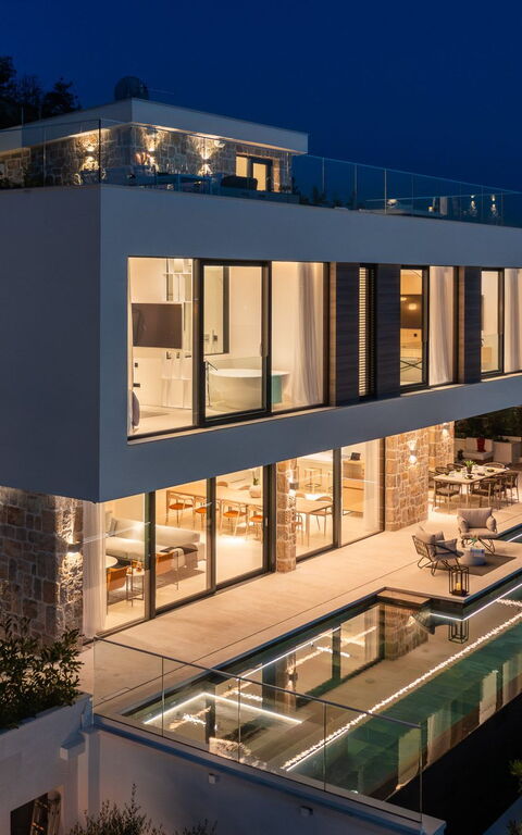 Villa Olive Vista 2: all'aperto, Balcone / Terrazza / Patio, Esterni, Piscina