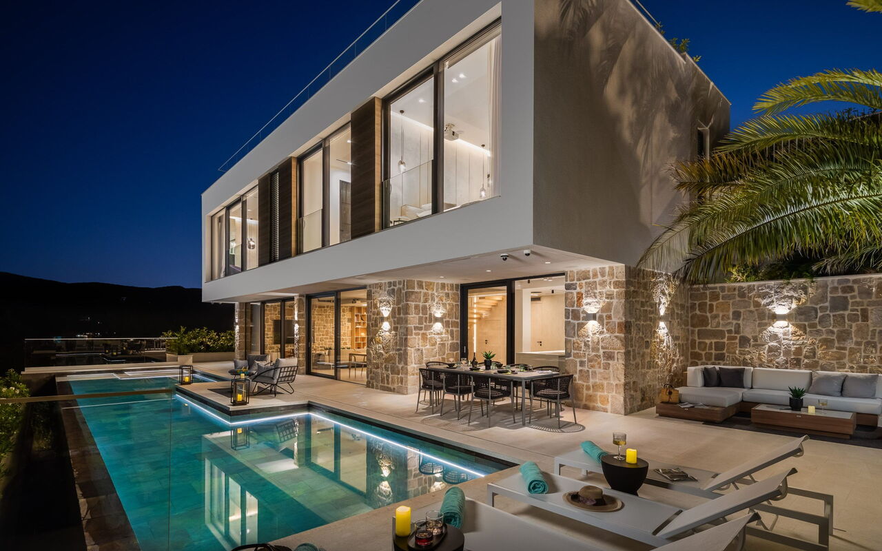 Villa Olive Vista 2: all'aperto, Balcone / Terrazza / Patio, Esterni, Piscina