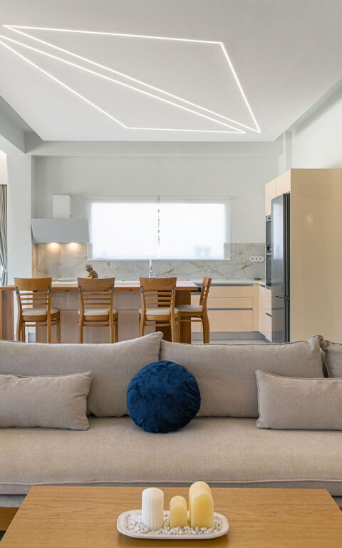 Villa Aurora Blue: Soggiorno