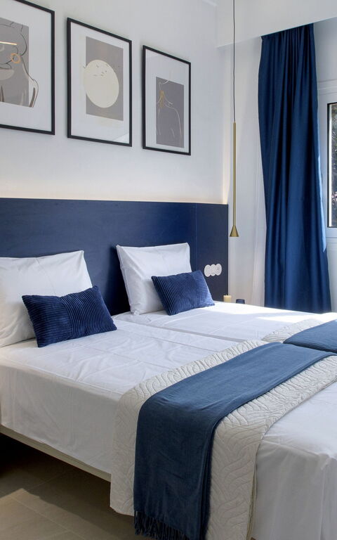 Villa Aurora Blue: Camera da letto