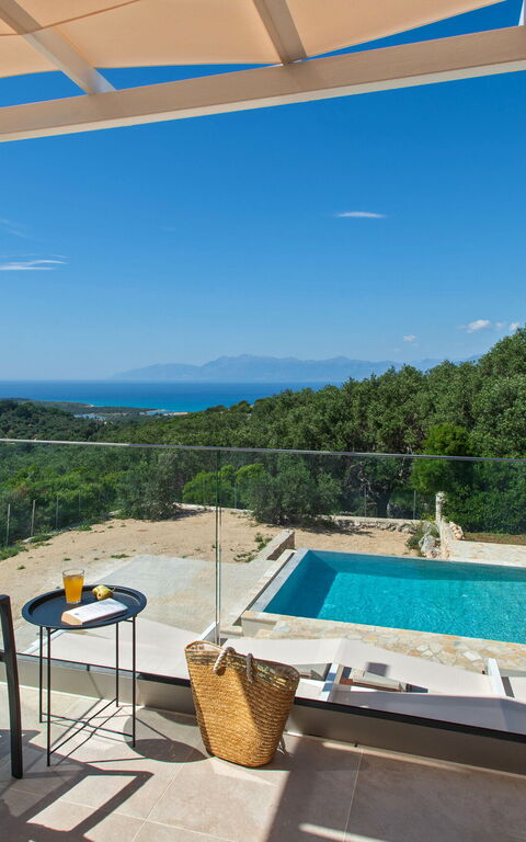 Villa Sunset: all'aperto, Piscina, Vista Panoramica