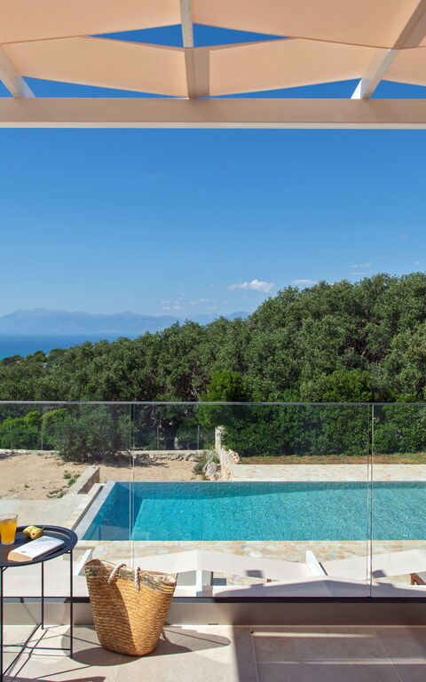 Villa Sunset: all'aperto, Piscina, Vista Panoramica