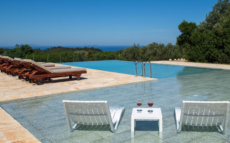 Villa Sunset: all'aperto, Piscina, Vista Panoramica