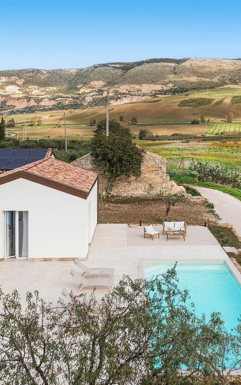 Villa Sike: all'aperto, Esterni, Piscina, Vista Panoramica