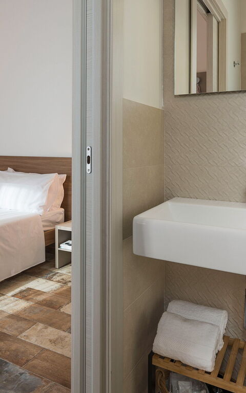 Villa Sike: Bagno, Camera da letto