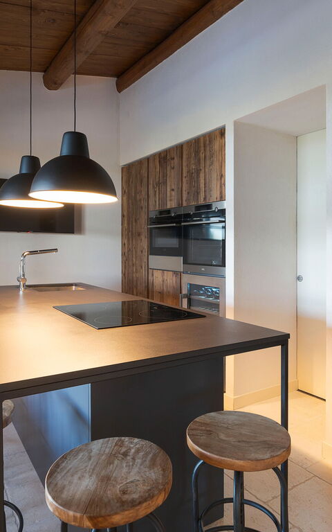 Villa Zigulì: Cucina, Sala da pranzo