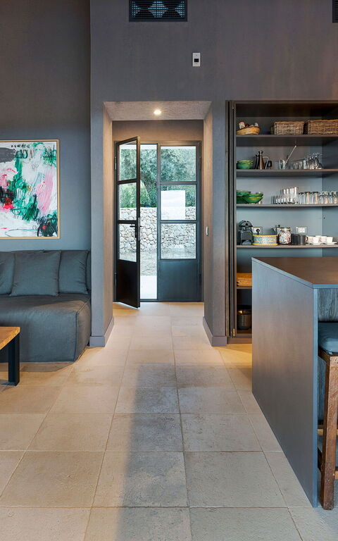 Villa Zigulotto: Cucina, Soggiorno