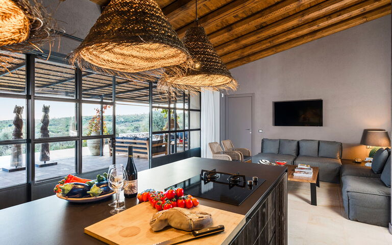 Villa Zigulotto: Cucina, Soggiorno