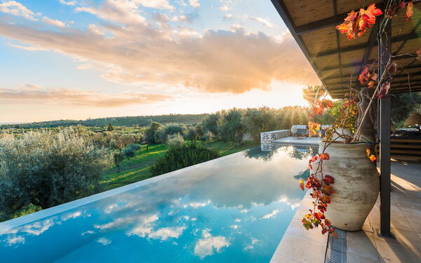 Villa Zigulotto: all'aperto, Esterni, Piscina, Vista Panoramica