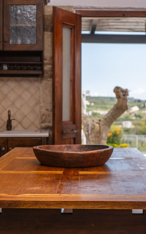 Villa Faye: Cucina, Sala da pranzo