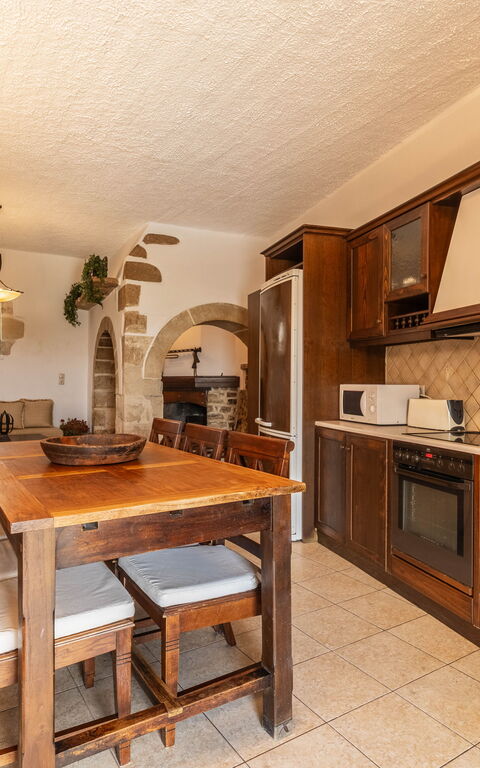 Villa Faye: Cucina, Sala da pranzo