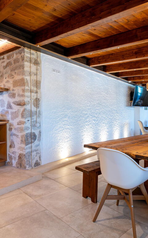 Villa Sole Tra i Ginepri: Cucina, Sala da pranzo, Soggiorno