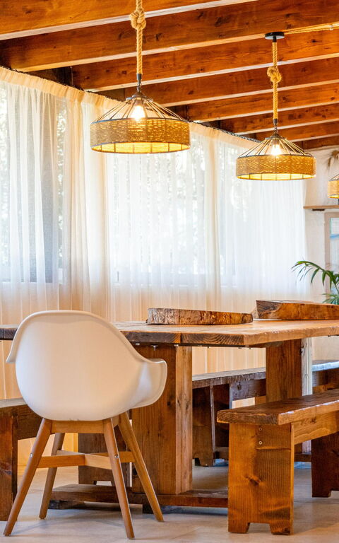 Villa Sole Tra i Ginepri: Sala da pranzo, Soggiorno