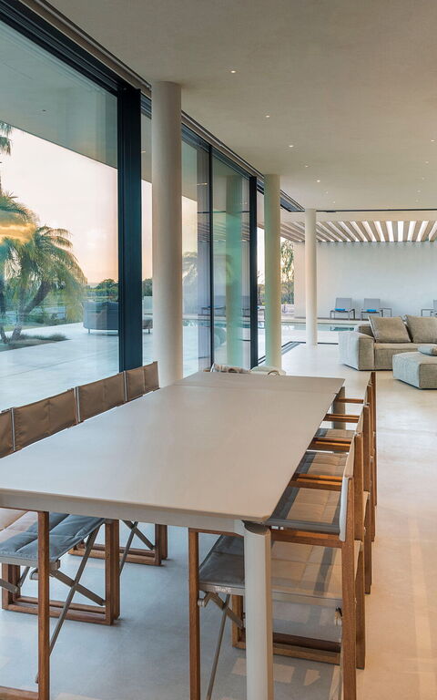 Villa Hermosa: Sala da pranzo