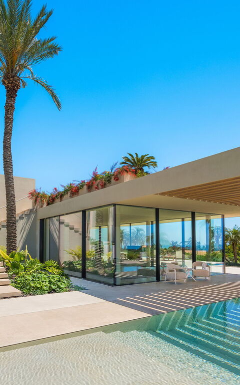 Villa Hermosa: all'aperto, Esterni, Piscina