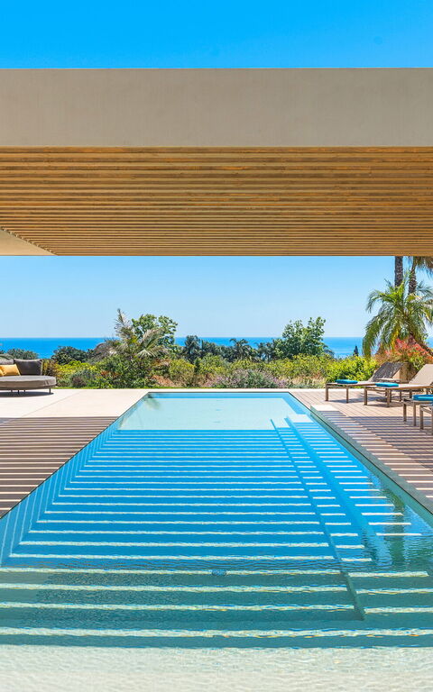 Villa Hermosa: all'aperto, Esterni, Piscina