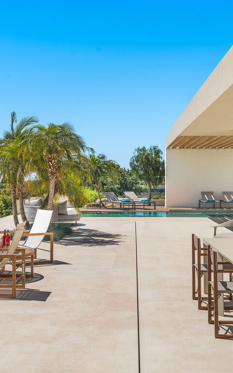 Villa Hermosa: Giardino