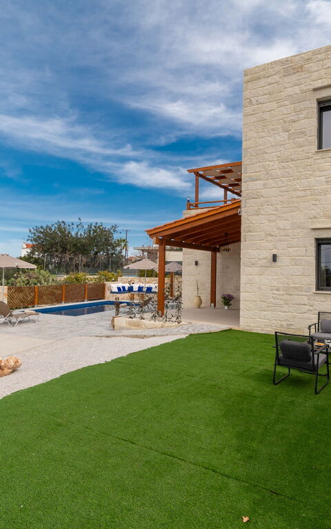 Villa Blini: all'aperto, Esterni, Giardino