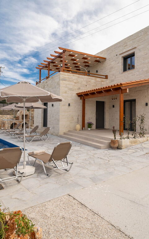 Villa Blini: all'aperto, Esterni, Piscina