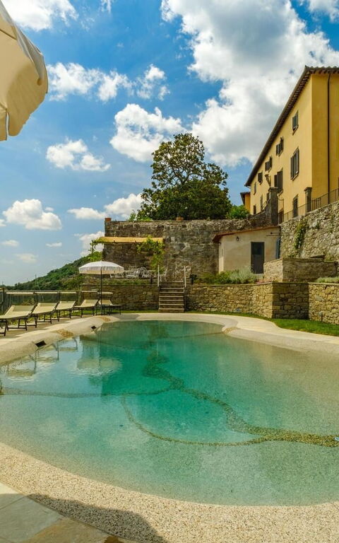 Villa Laparelli Pitti: all'aperto, Esterni, Piscina