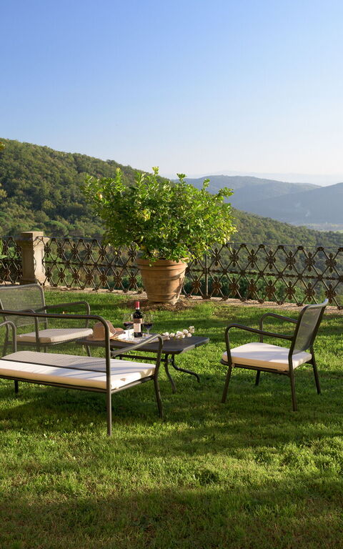 Villa Laparelli Pitti: all'aperto, Esterni, Giardino