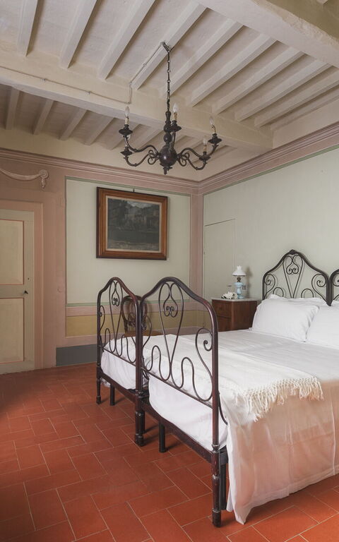 Villa Laparelli Pitti: Camera da letto