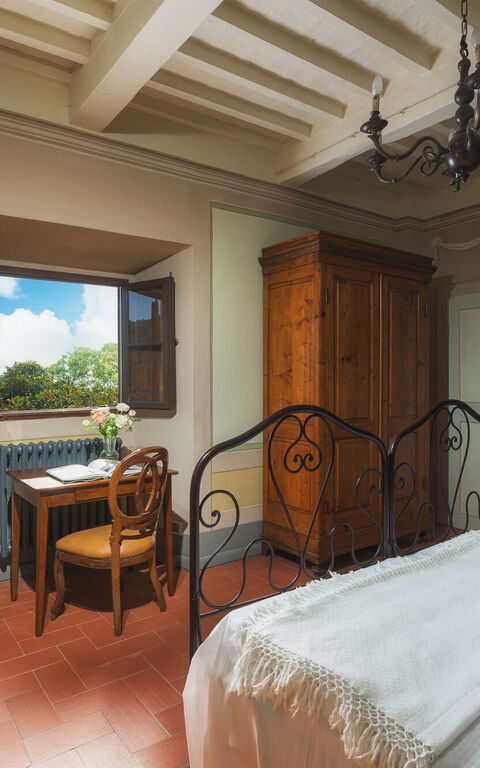 Villa Laparelli Pitti: Camera da letto