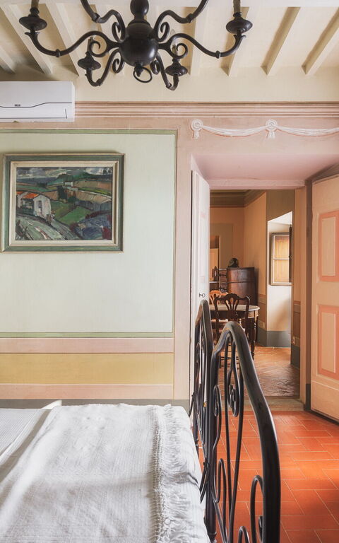 Villa Laparelli Pitti: Camera da letto