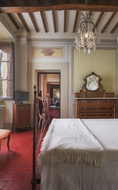 Villa Laparelli Pitti: Camera da letto