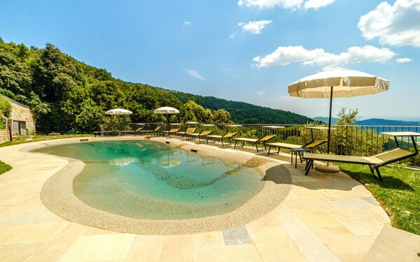 Villa Laparelli Pitti: all'aperto, Esterni, Piscina