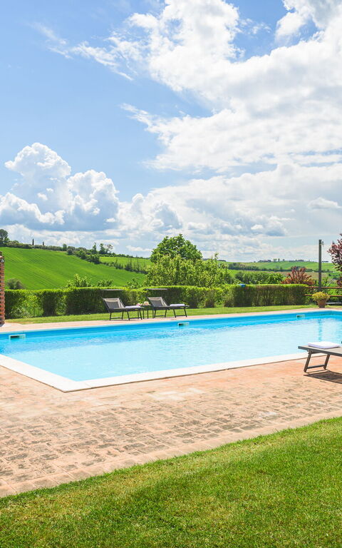 Villa la Contea: all'aperto, Esterni, Giardino, Piscina, Vista Panoramica