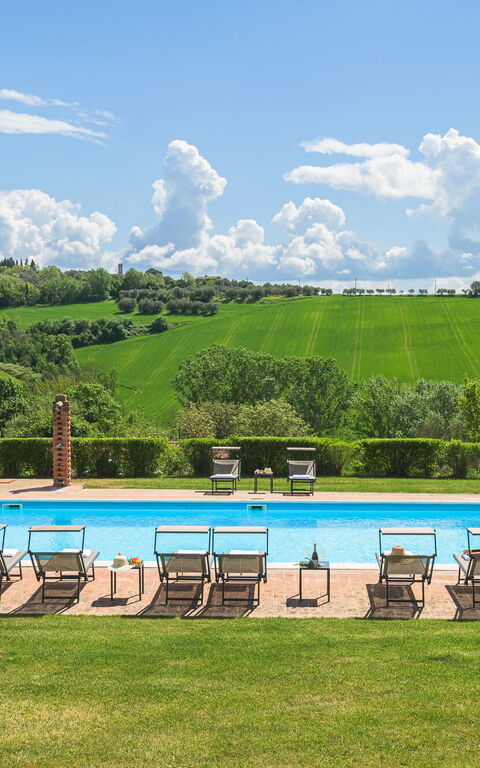 Villa la Contea: all'aperto, Esterni, Giardino, Piscina, Vista Panoramica