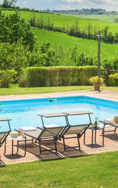 Villa la Contea: all'aperto, Esterni, Giardino, Piscina, Vista Panoramica