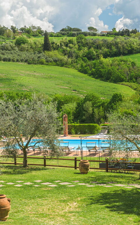 Villa la Contea: all'aperto, Esterni, Giardino, Piscina, Vista Panoramica