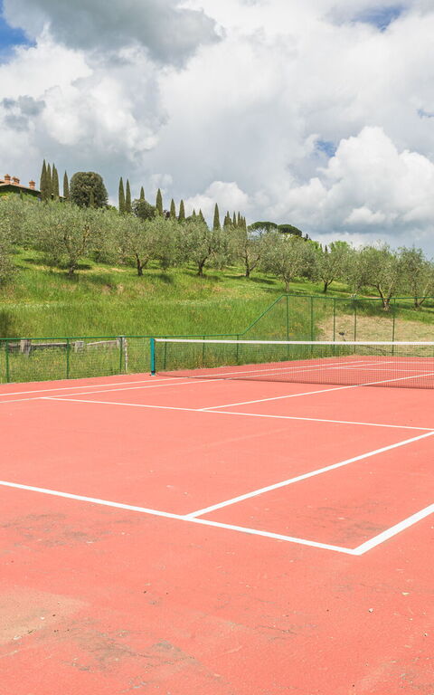 Villa la Contea: all'aperto, Esterni