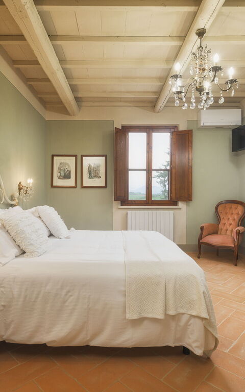 Villa la Contea: Camera da letto