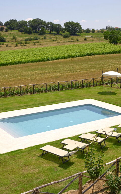 Villa Vigneto: all'aperto, Esterni, Giardino, Piscina, Vista Panoramica